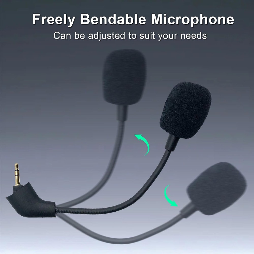 Replacement Game Microphone Compatible with Kingston HyperX Cloud 2 II Pre-20...