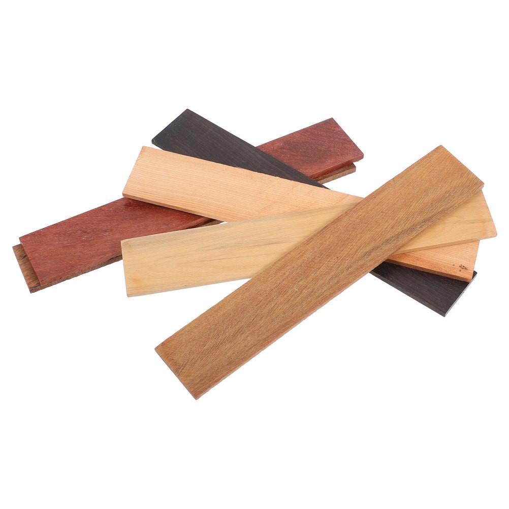 6Pcs Textured Wood Board for DIY Crafts and Garden Bench Replacement