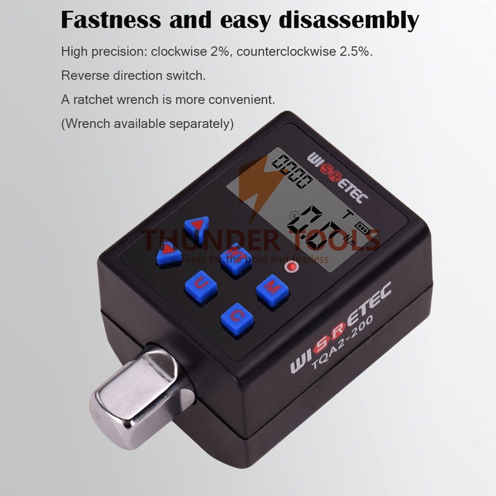 Digital Torque Meter Digital Backlight Display Two-ways Measurement TQA2-340