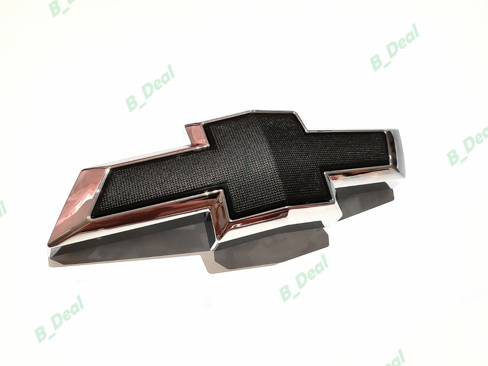 NEW Front Grille Only Bowtie Emblems Chrome Black Fit Chevrolet 2016-2022 Camaro