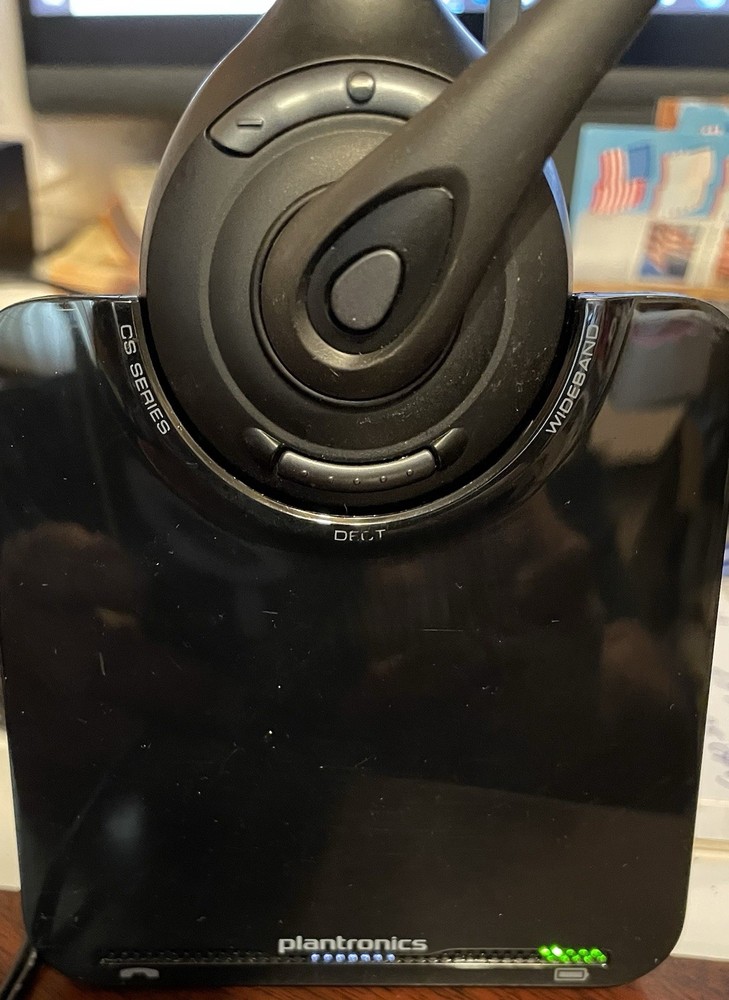 Plantronics CS520 Wirless Headband Headset - Black