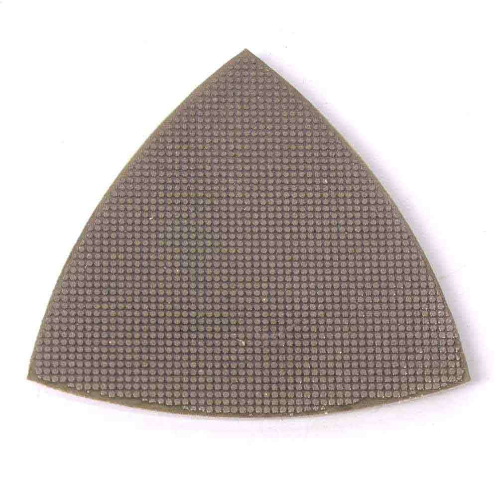 400 Grit Electroplated Diamond Triangular Polishing Pad For Oscillating Tools