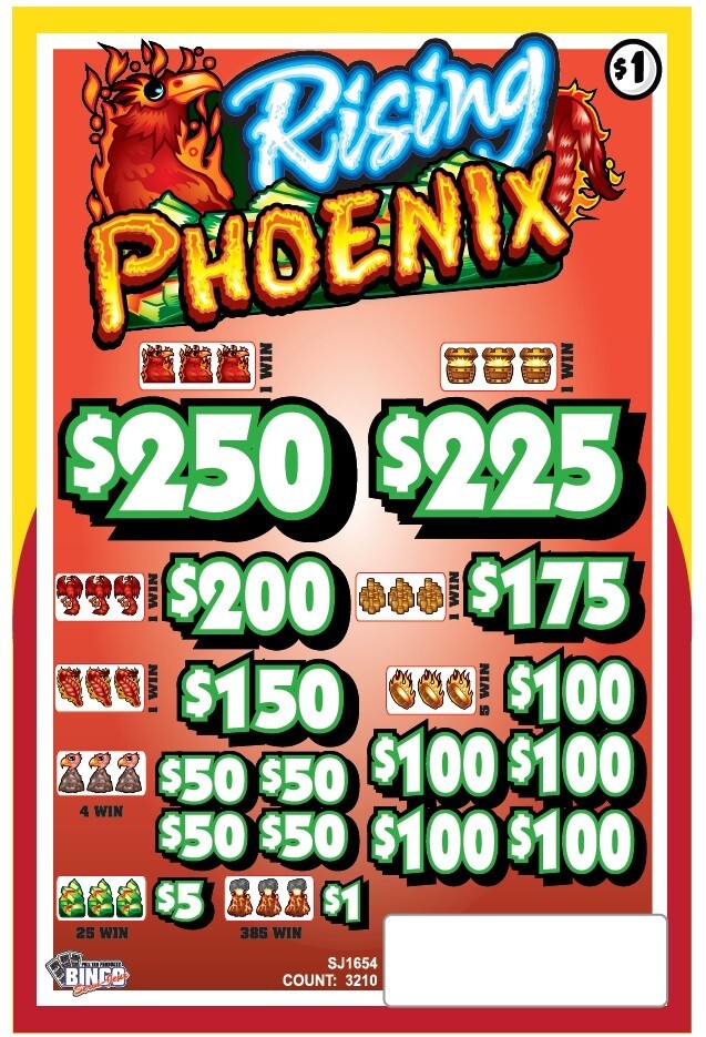 NEW pull tickets PHOENIX RISING - Instant Tabs