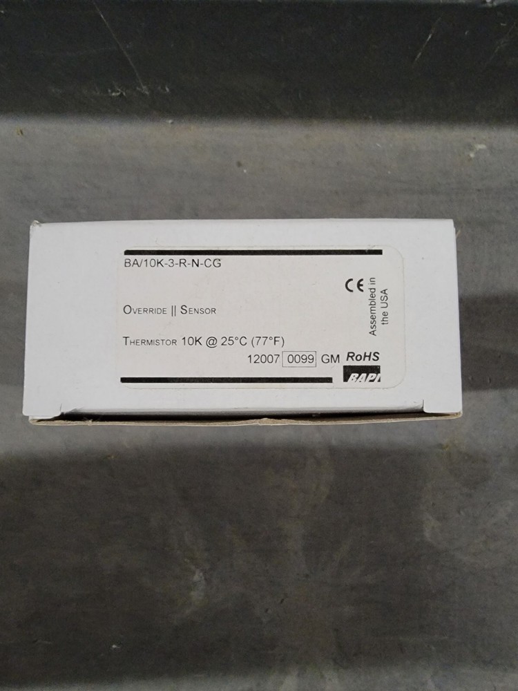 BAPI BA-10K-3-R-N-CG 10k III Override Sensor
