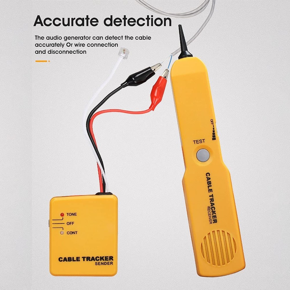 Tone Generator & Probe Kit - Essential Tool for Cable and Phone Line Testing