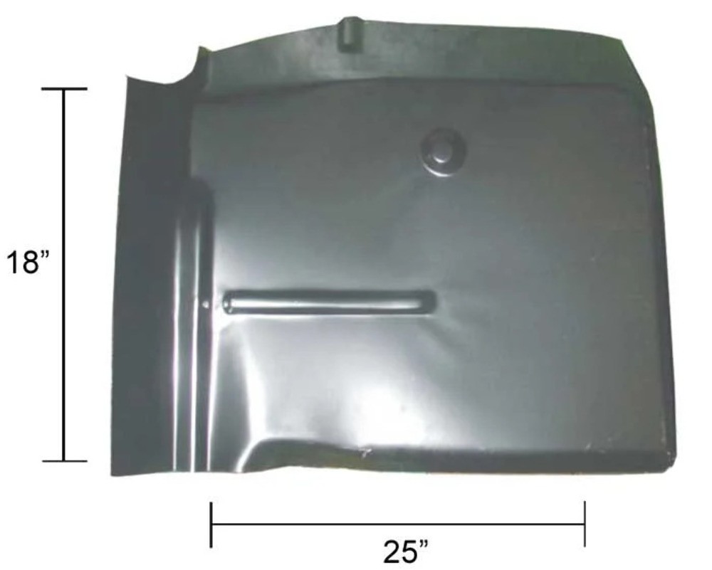 Auto Metal Direct 405-4060-1R Floor Pan Patch Panel