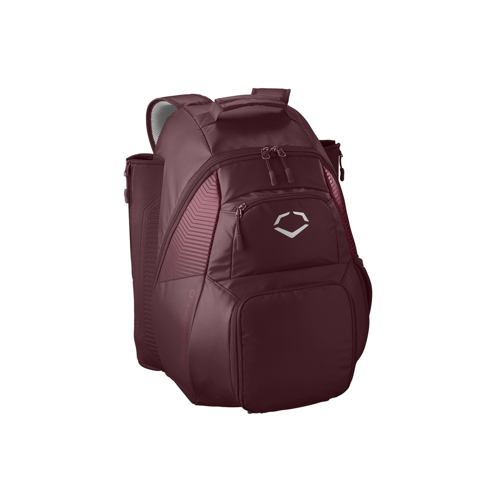 Evoshield Tone Set Baseball/Softball Backpack Bag - Maroon