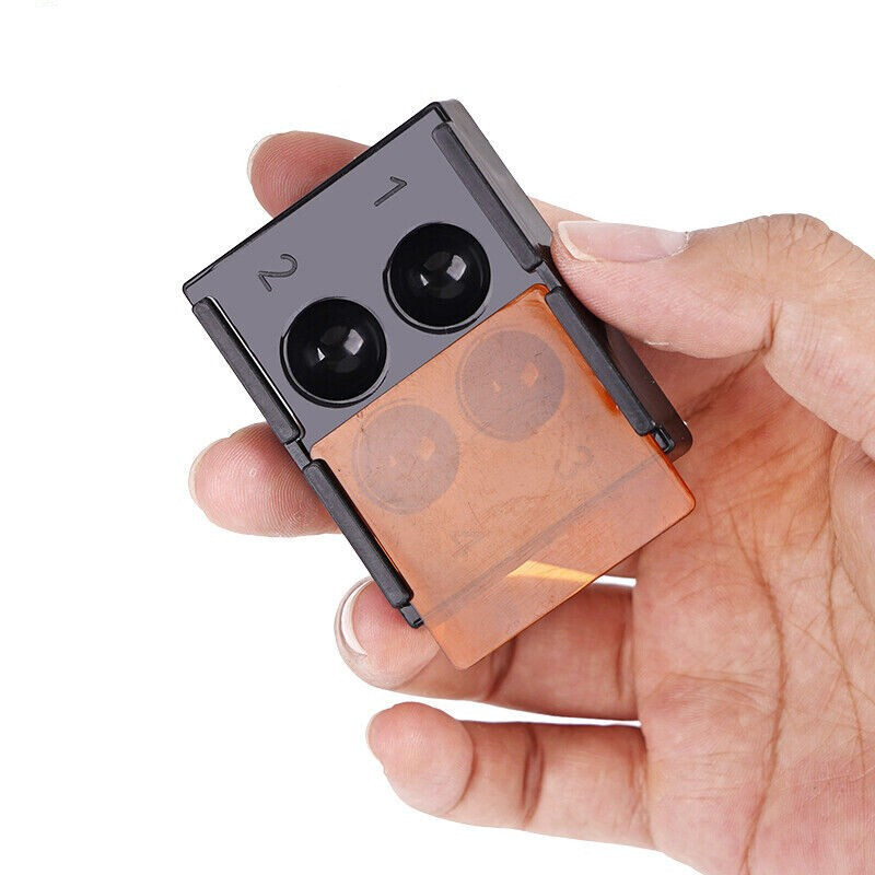 5 Pcs Dental Plastic Shading Light Teeth Patch Organizer Case Veneer Storage Box