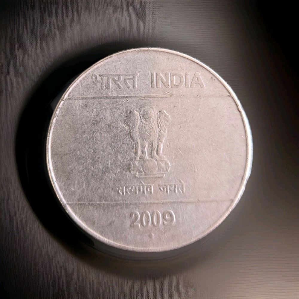 2009 India 2 Rupees Coin