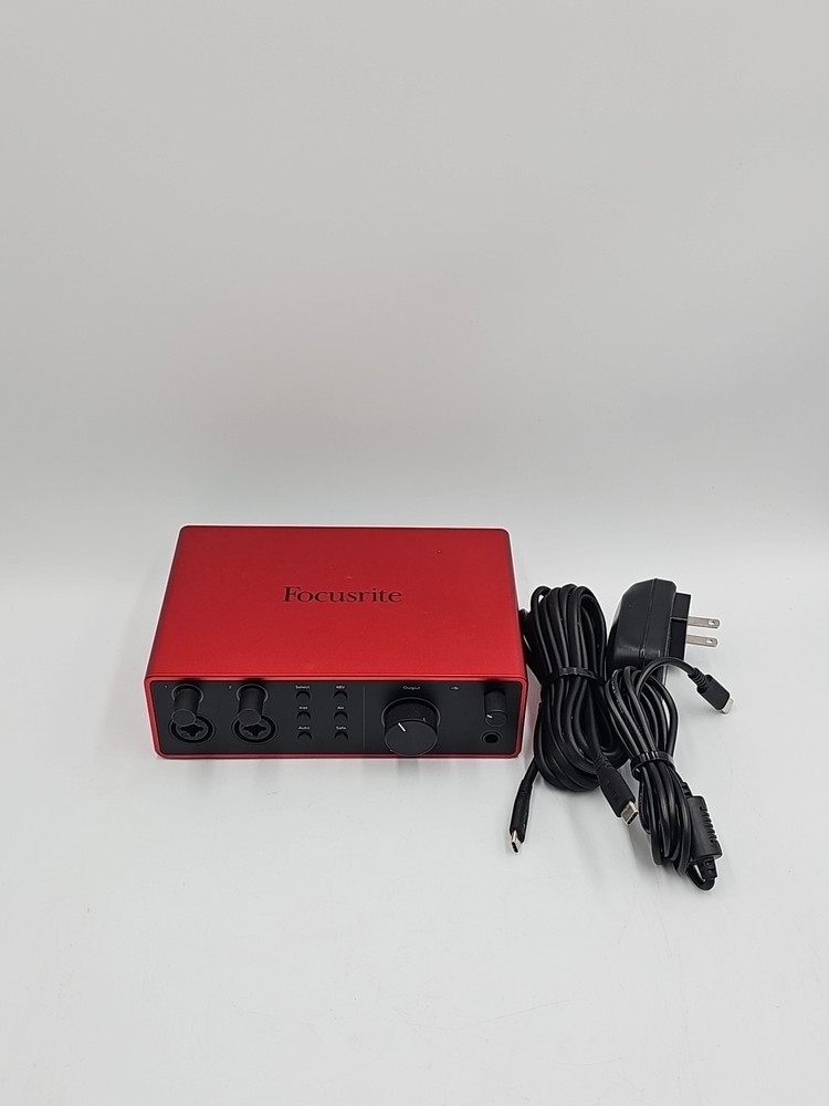 Focusrite Scarlett 4i4 (4th Gen) USB Audio Interface