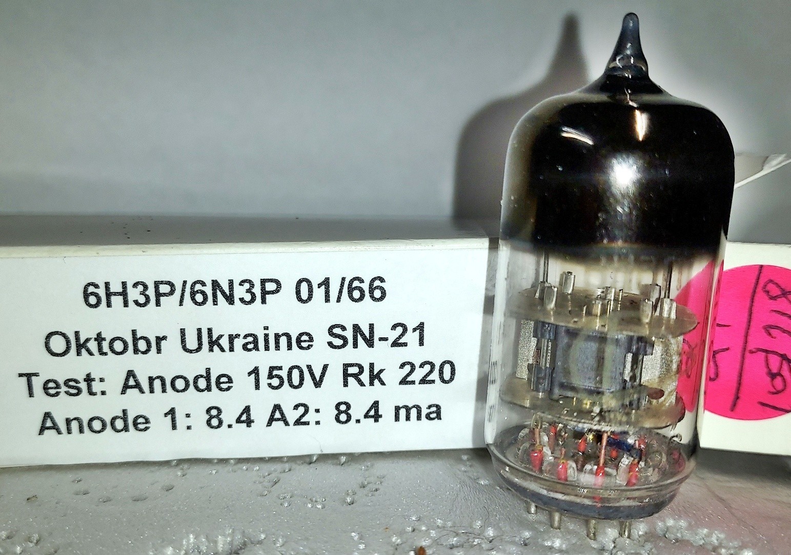 6N3P (6H3P 2C51 5670 ) Oktyabr NOS Ukraine Tubes 1960s-70's