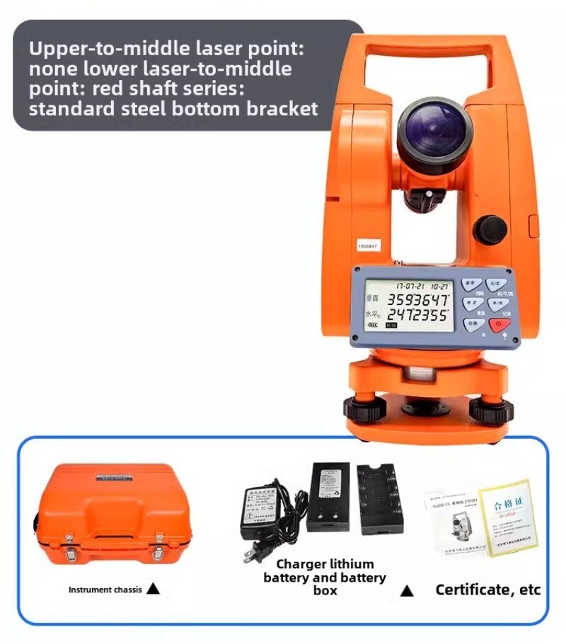 Double Laser Electronic Theodolite Building Engineering Decoratio Measuring Tool
