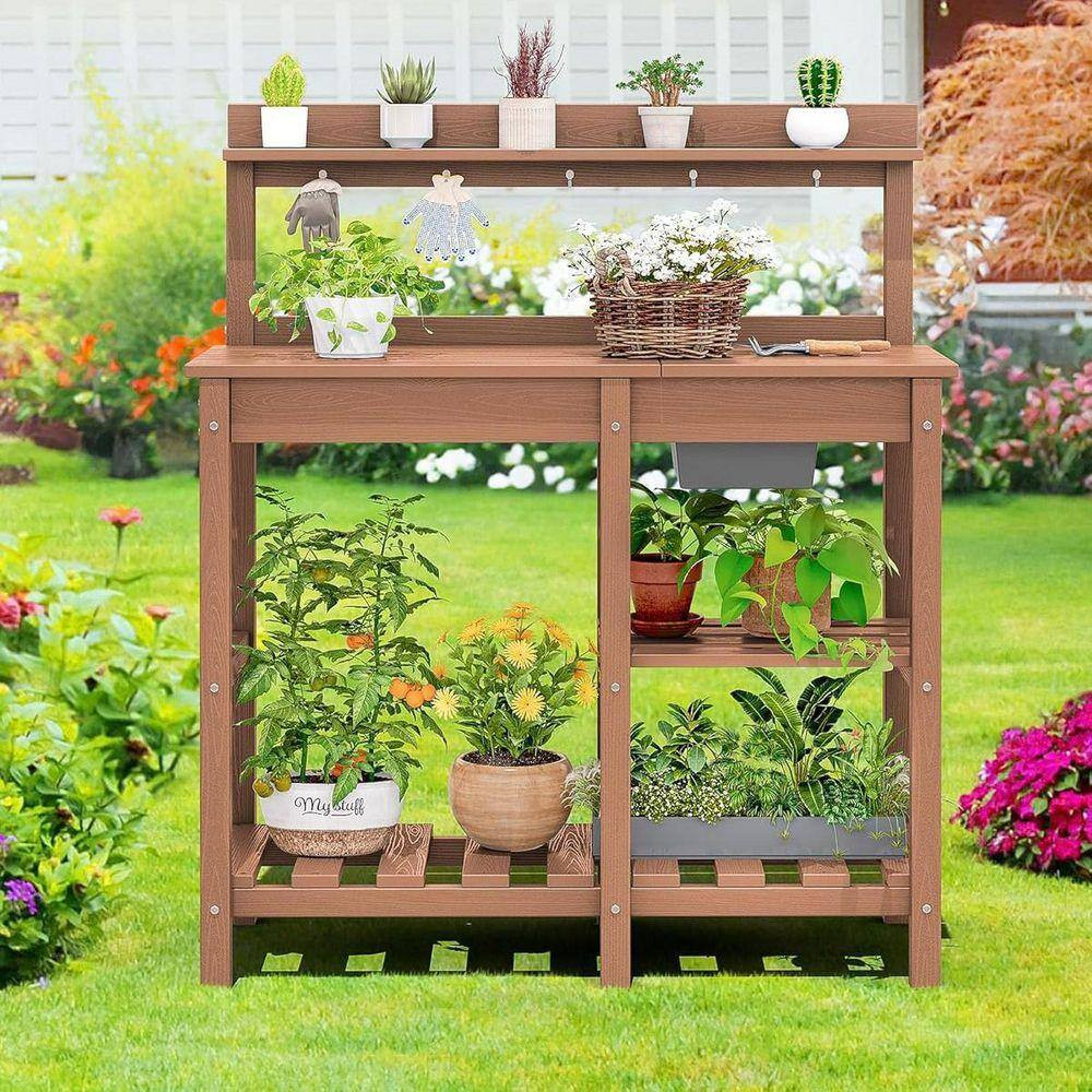 Potting Bench Outdoor Potting Table