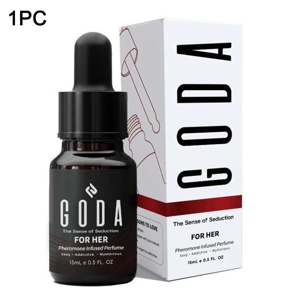 1~3PCS GODA For Her Pheromone Perfume for Women Long-Lasting Jasmine & Rose 15ml