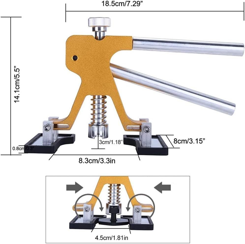 Durable 45pcs Dent Puller and Bridge Set for All Vehicles - Innovative Design