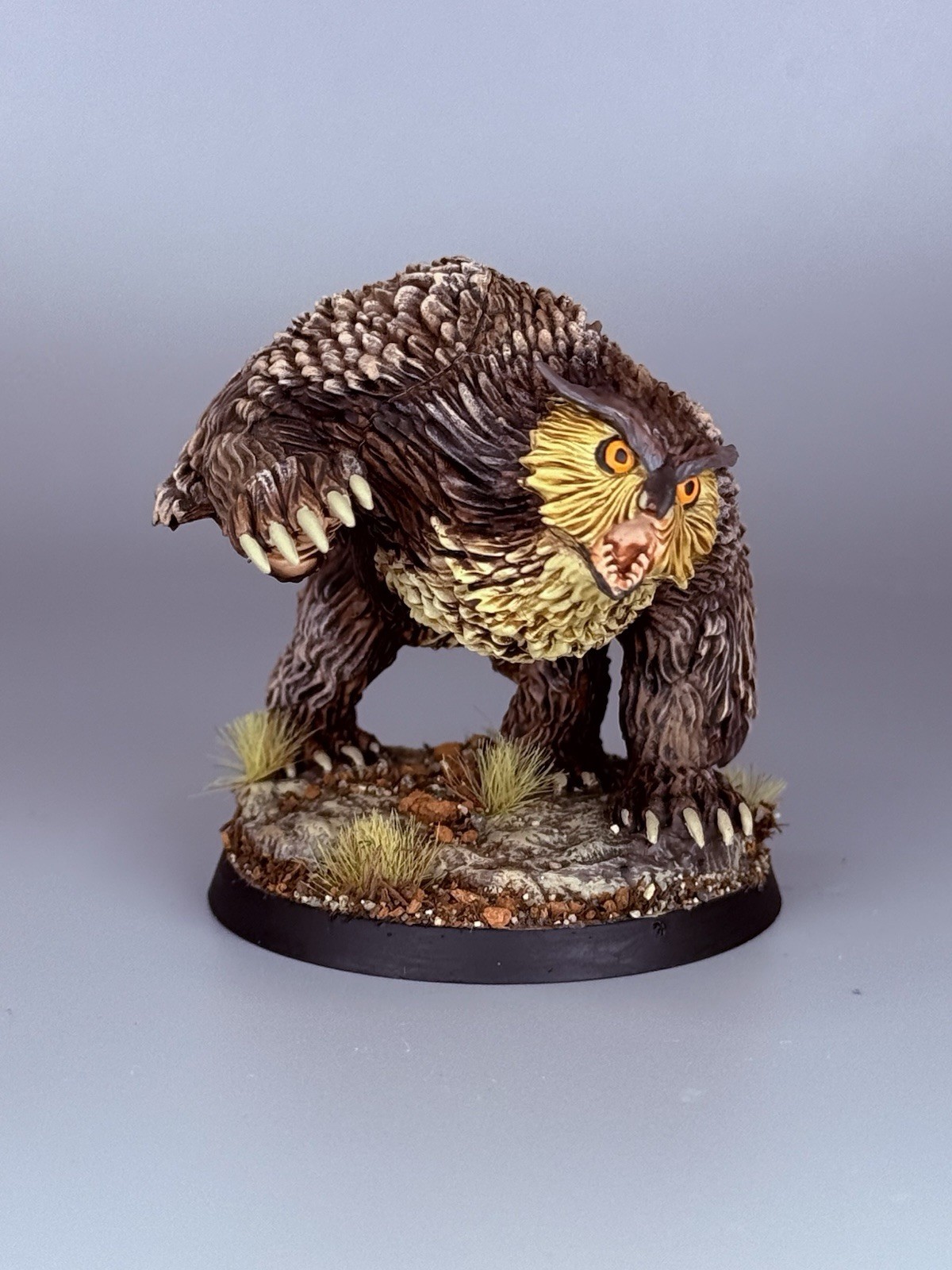 Painted Owlbear Dungeons And Dragons RPG Minis