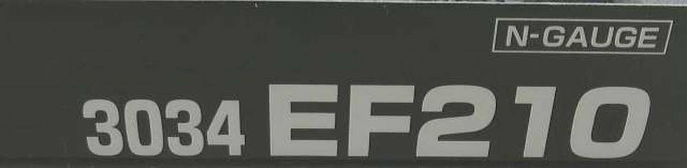 KATO EF210 electric train
