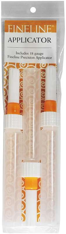 Fineline 18 Gauge Precision Applicators - Empty 3/Pkg 1oz