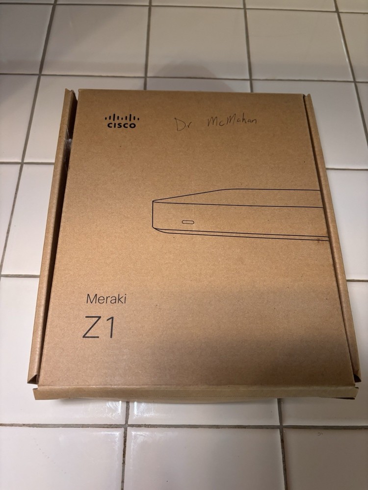 Cisco Meraki Z1 Cloud Managed Teleworker Gateway Router