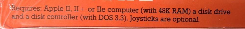 ATARI Stargate & Centipede For Apple II New in Pkg