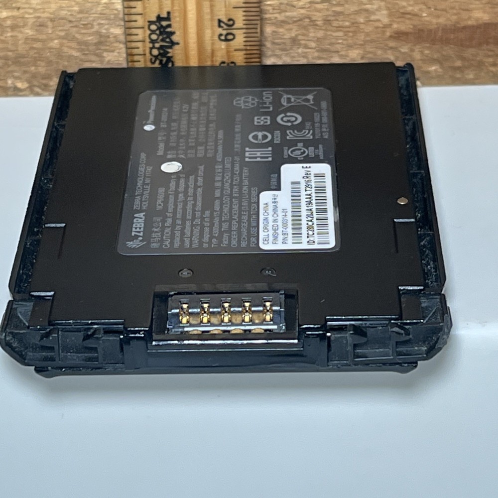 ZEBRA Replacement BATTERY-TC31-43MA1-01 Model BT-000314 For Mobile Computer