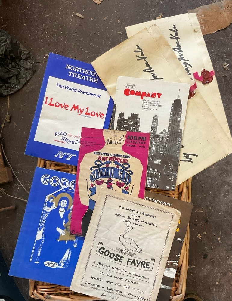 Theatre Programmes - Job Lot Vintage Theatre Programmes X 8 Devon