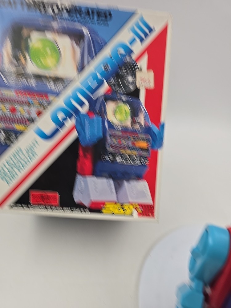 VINTAGE Robot Lambda 111 Rotating Searchlight And Rader Mint Condition