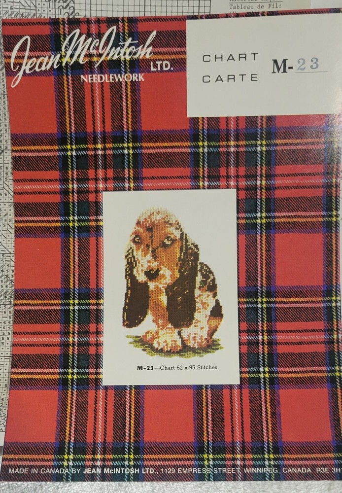 "Sad Sam" Jean McIntosh Cross Stitch Pattern #M-23