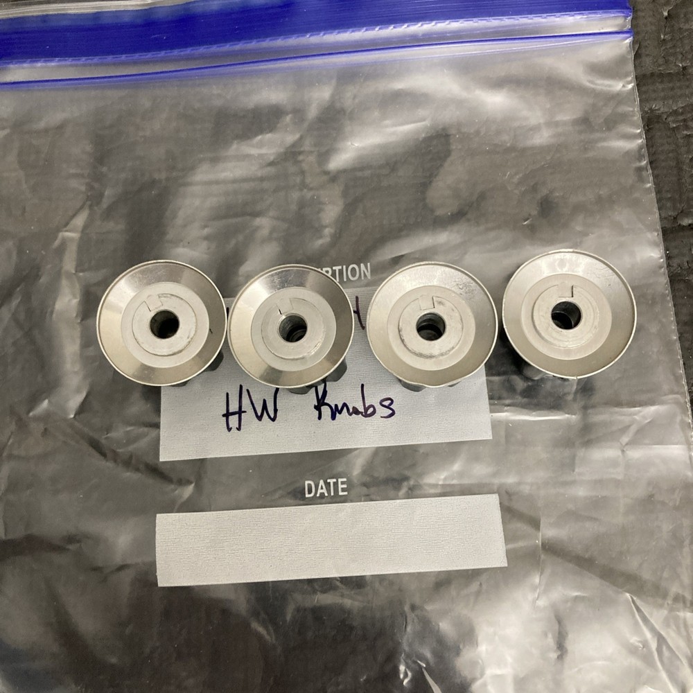 Heathkit Knobs For SB or HW 4pcs Black