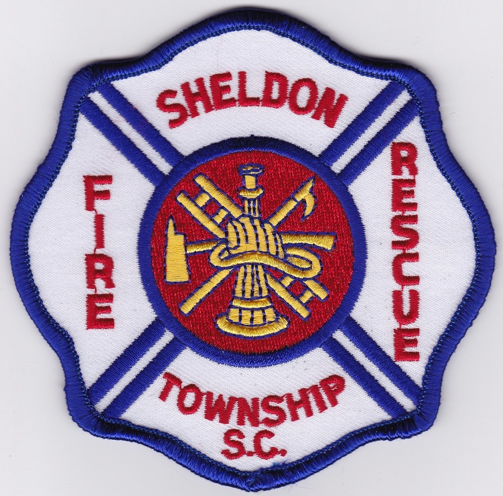 Sheldon TWP Fire Rescue Firefighter Patch NEW!!