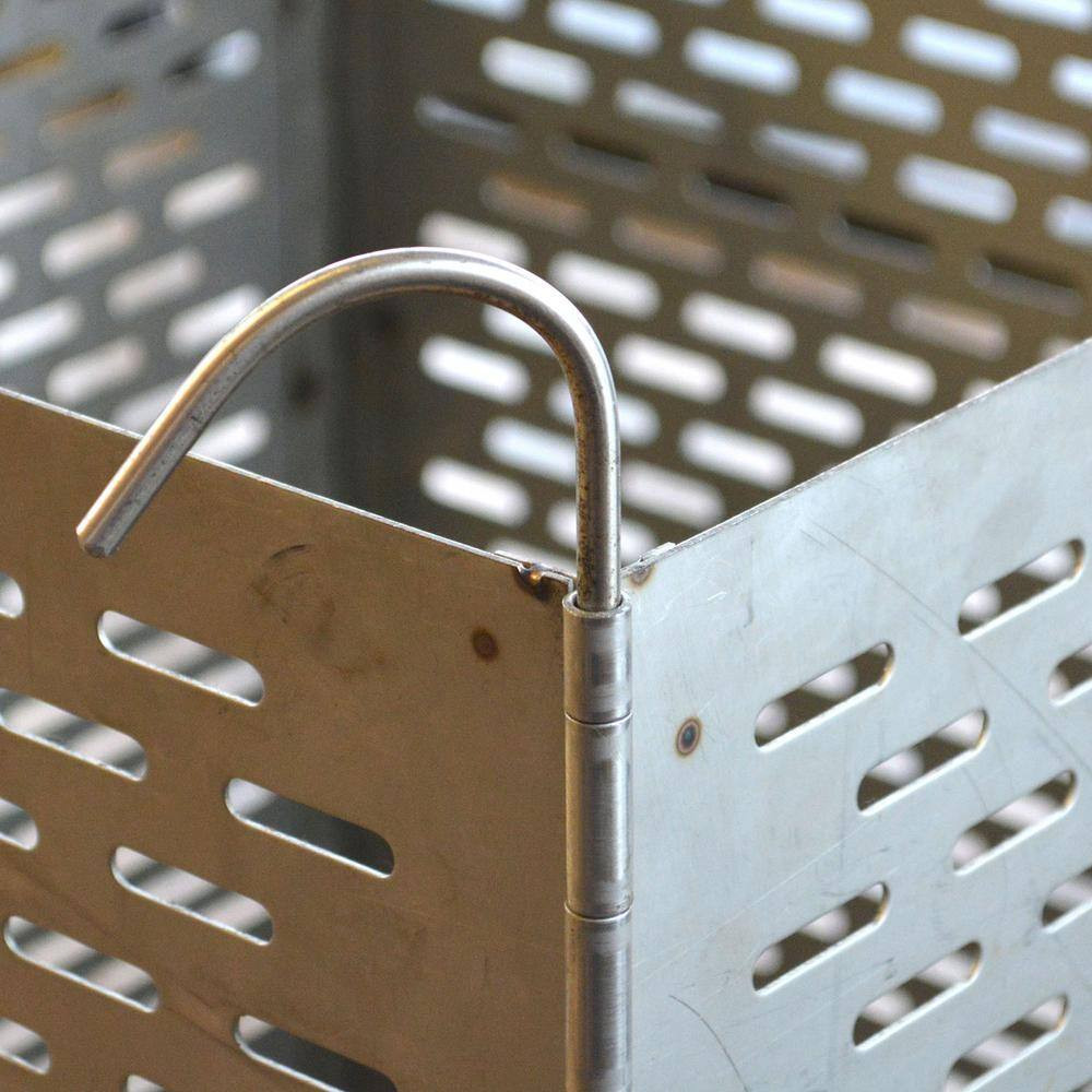 Steel Folding Burn Cage and Fire Pit Screen