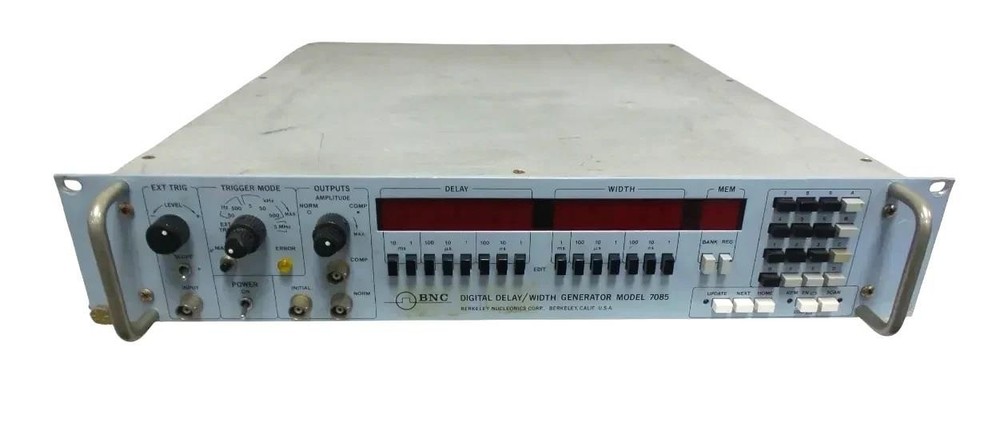 BNC DIGITAL DELAY / WIDTH GENERATOR MODEL 7085  - Free Shipping