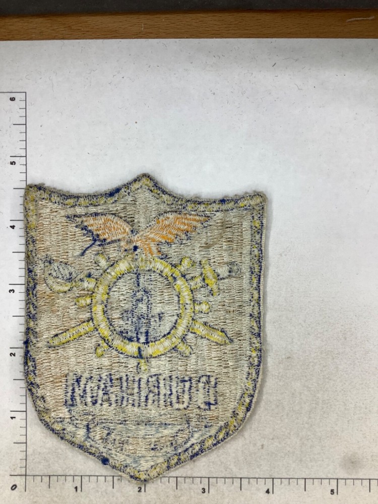 VINTAGE US NAVY USS DURHAM SQUADRON PATCH