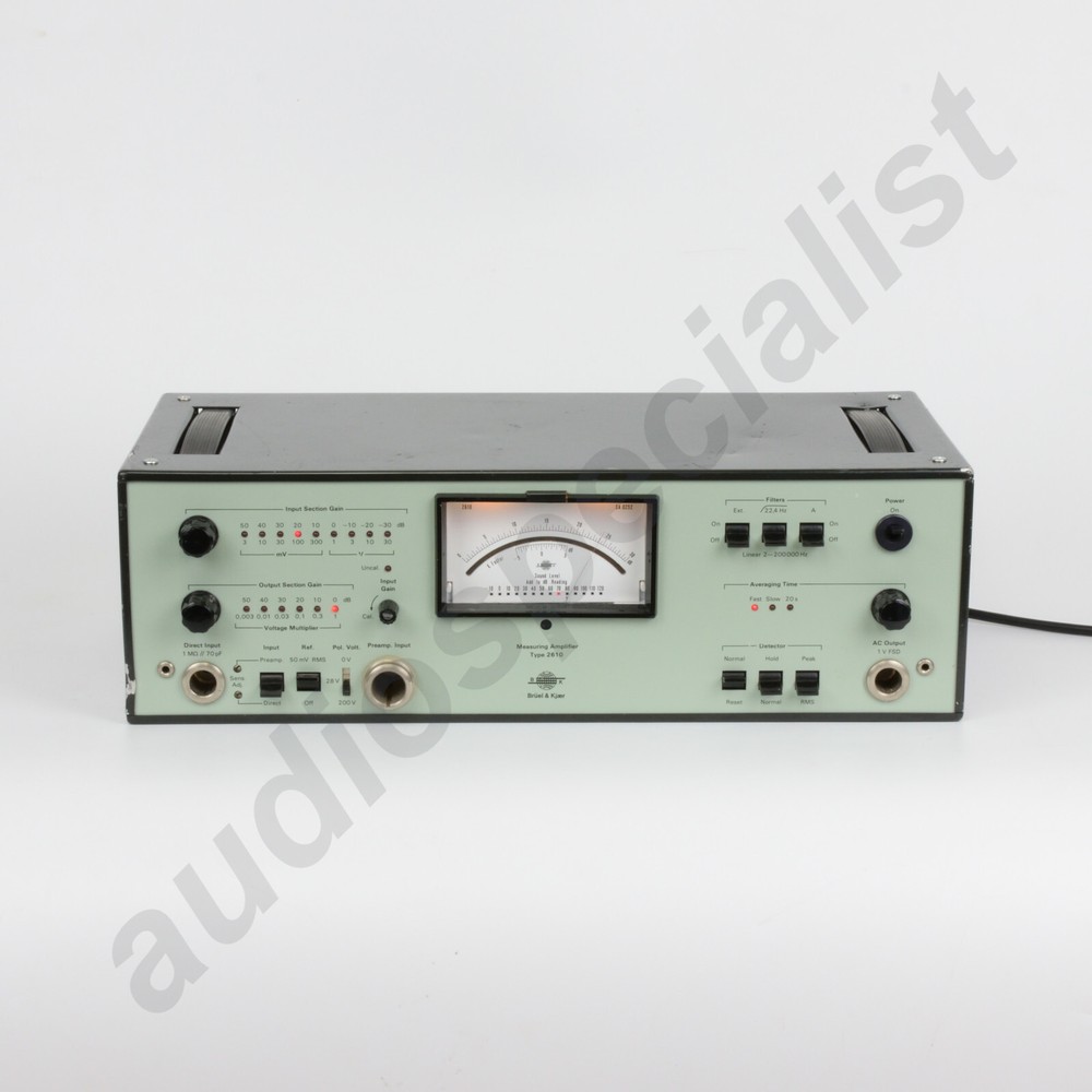 Bruel & Kjaer 2610 Measuring Amplifier - SERVICED