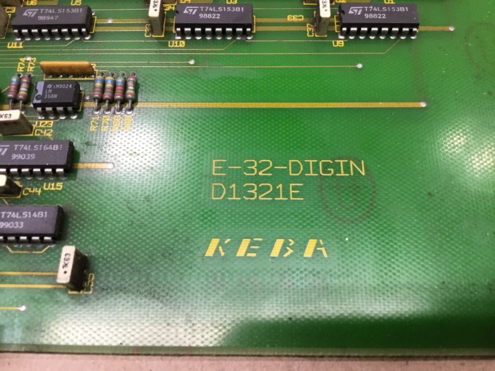 KEBA / Engle E-32-DIGIN D1321E Digital Input Control Board #08X14