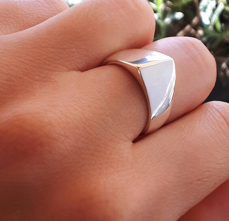Pyramid Ring 925 Sterling Silver Band &Statement Ring Handmade Ring All size