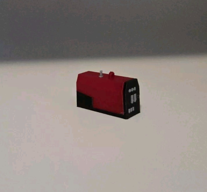 Custom 1/64 Scale Large Welder in Red