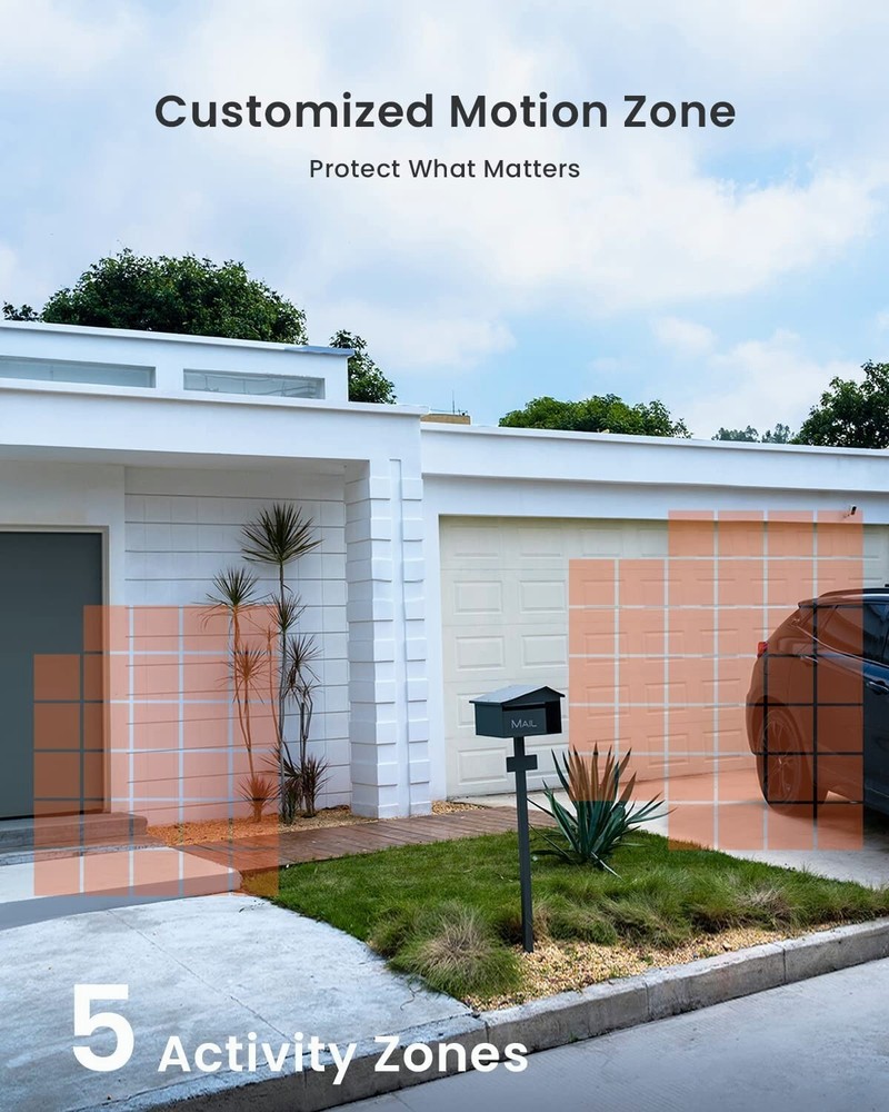 2Pack ieGeek Outdoor Wireless Security Camera 2K Home WiFi Battery CCTV System