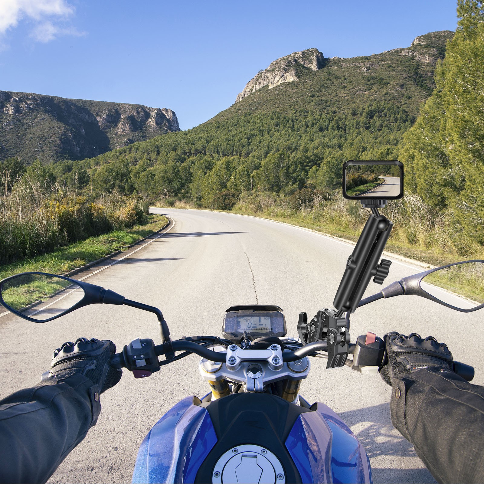 7.48" Double Socket Arm Extension 1" Ball for RAM B Size Mounts 360° Rotatable