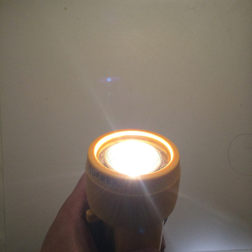 YELLOW Ikelite MINI C-LITE Underwater Dive Light With Clip - Tested