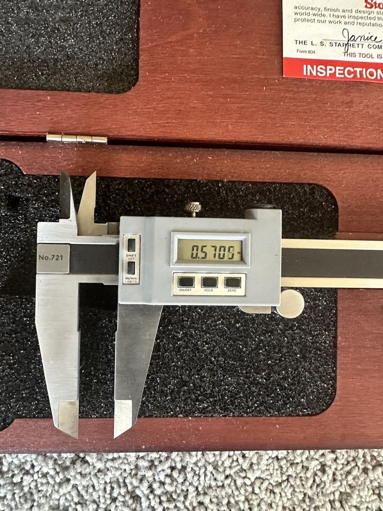 STARRETT 24" Model No. 721 Digital Caliper