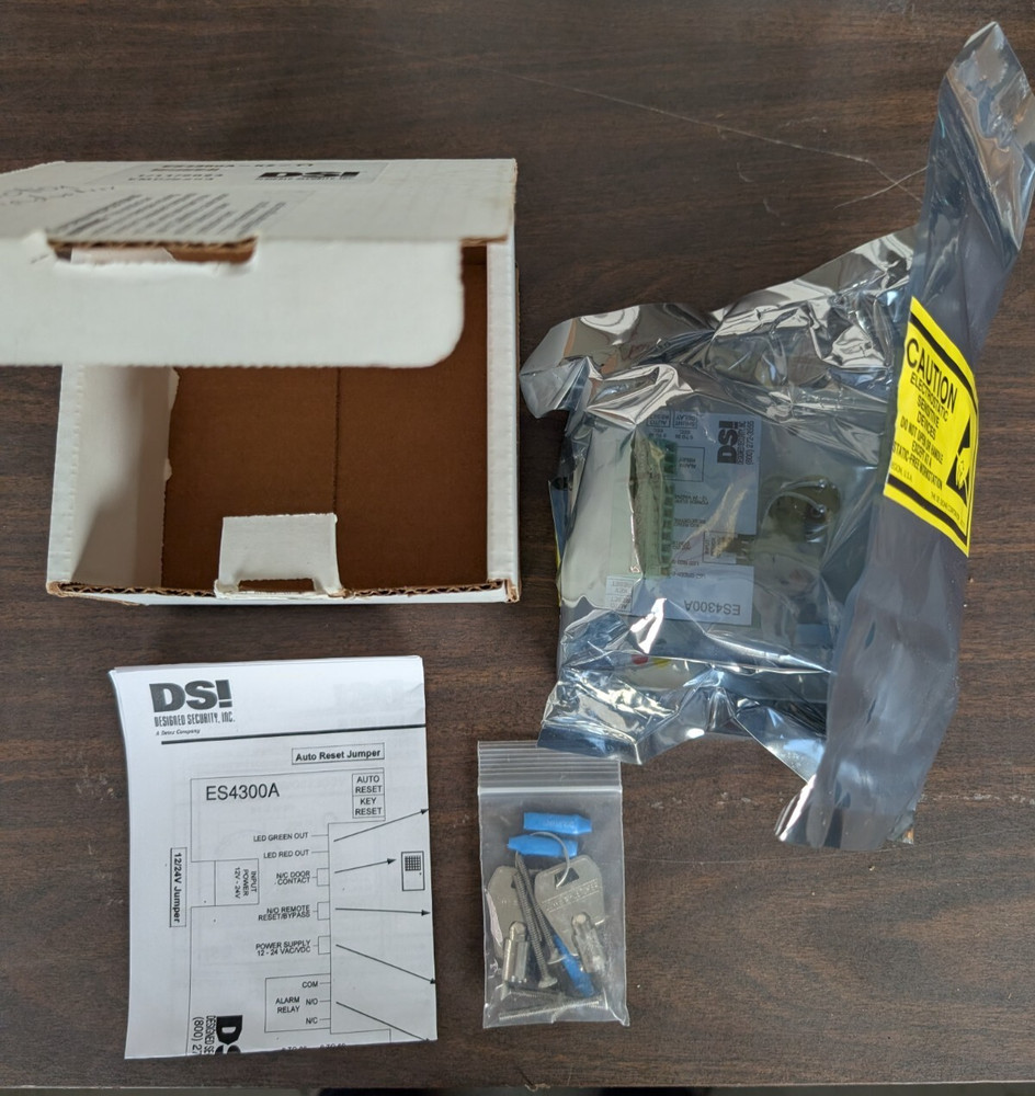Designed Security, Inc DSI ES4300A-K2-T1 Door Prop Alarm