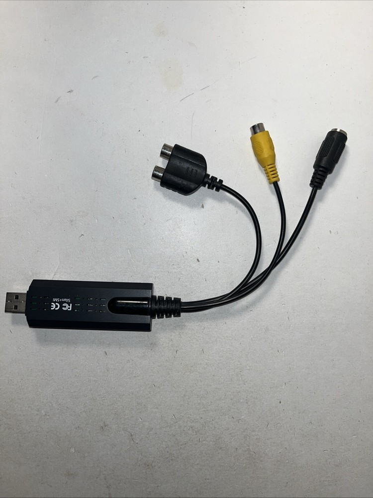 SIIG USB TO S-VIDEO AUDIO CABLE