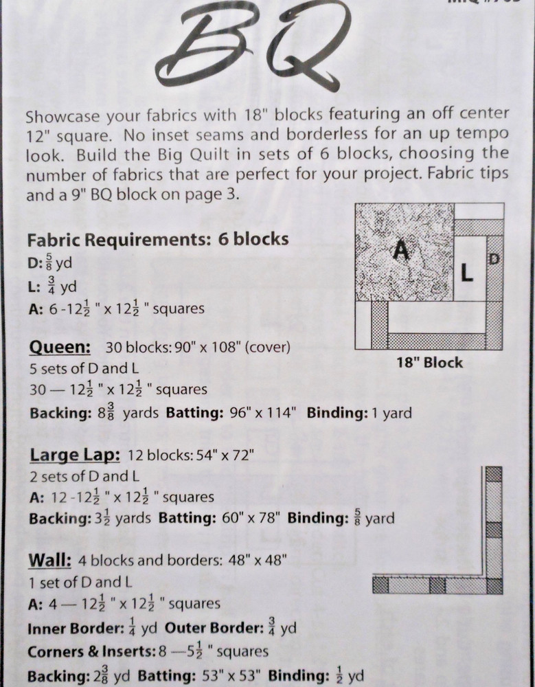 3 New Quilt Patterns-BQ-Broken Arrow-Mount Everest-All Patchwork #136