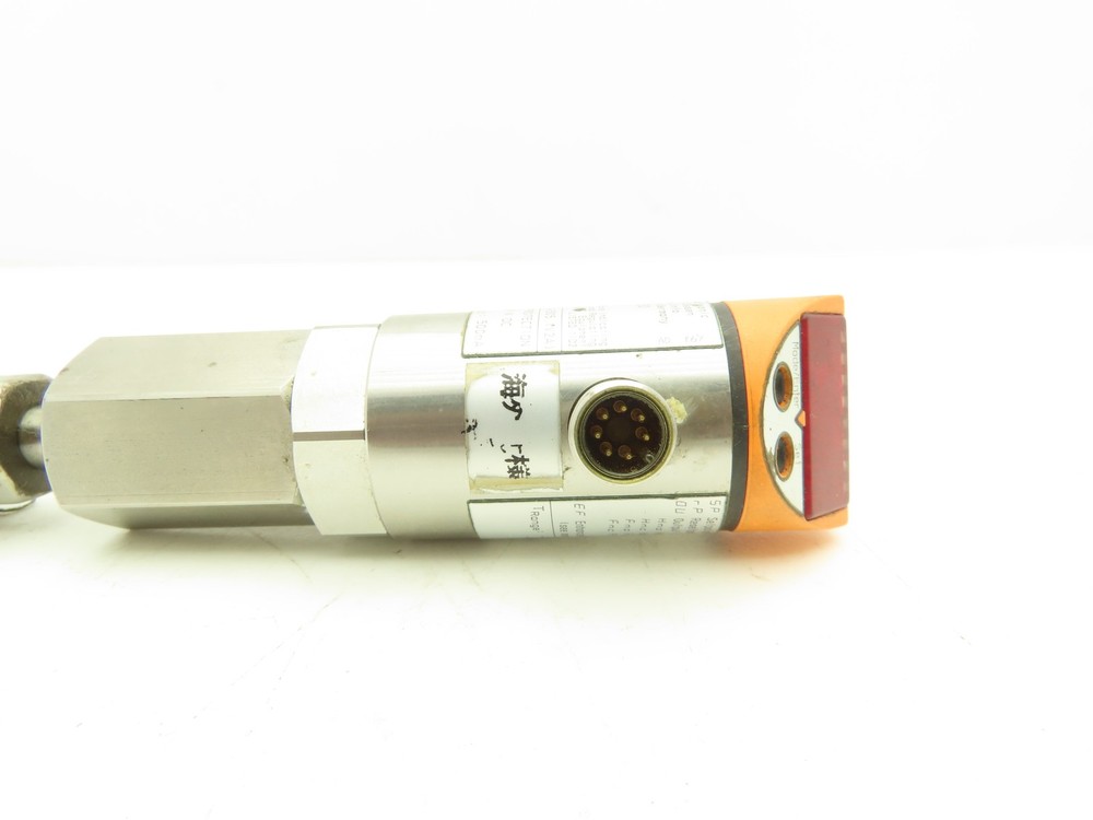 IFM Efector TR8430 Electronic Temperature Sensor Evaluation Unit With 8" Probe