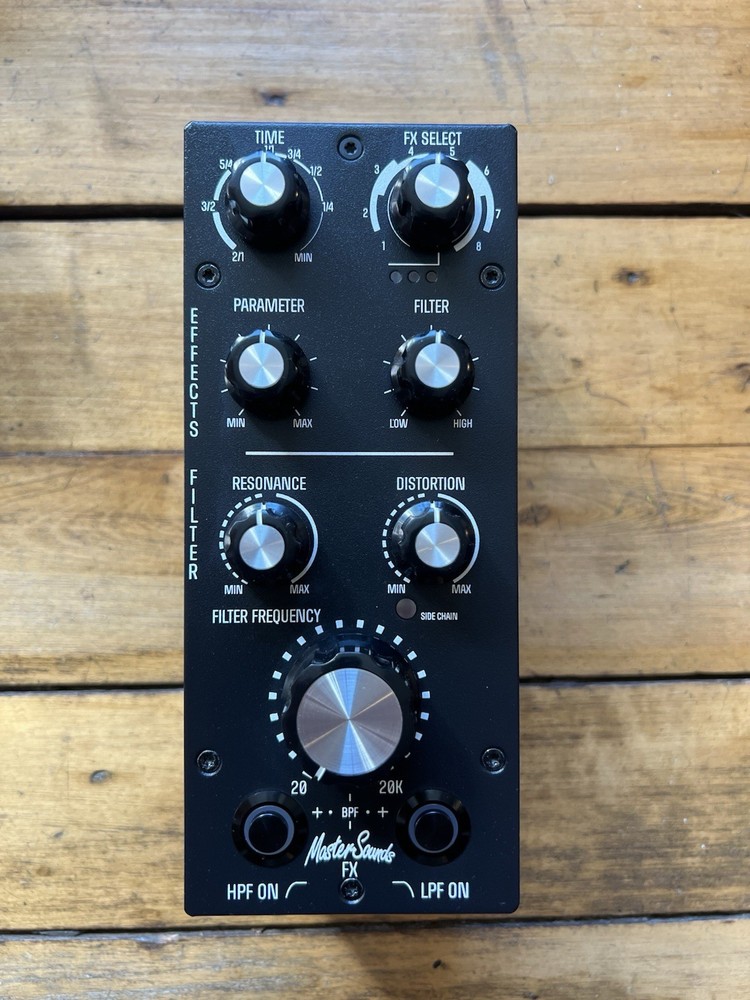 MasterSounds Union Audio FX Effects Unit Filter, Distortion, Resonance, Delay