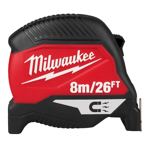 Milwaukee Tool 48-22-1026M 8M/26Ft Magnetic Tape Measure