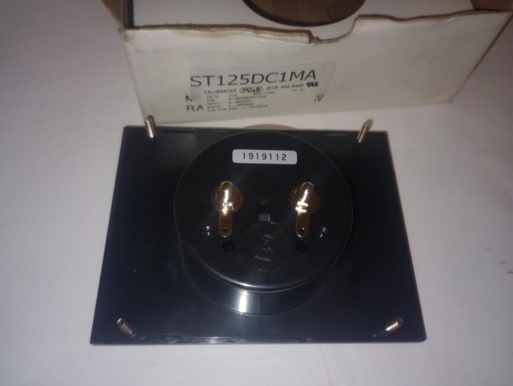 NEW PC&S PANEL COMPONENTS & SYSTEM ST125DC50MV12KA ANALOG PANEL METER 0-12000ADC