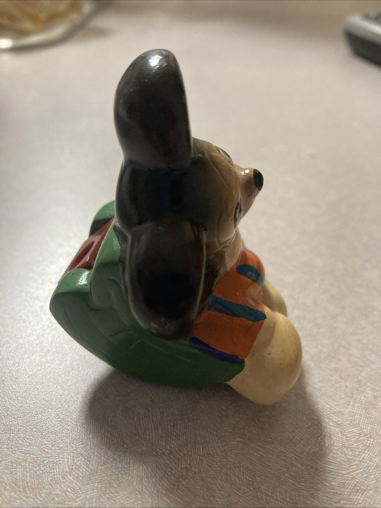 Vintage Giraffe Mouse Pencil Sharpener Preowned 2 1/2"