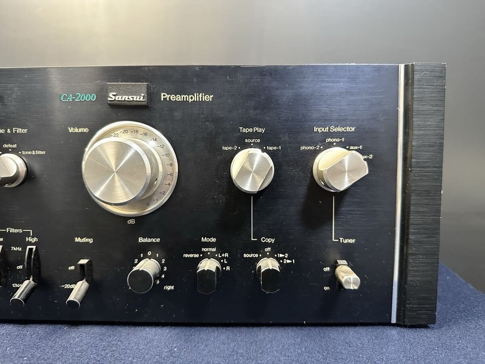 Sansui CA-2000 Stereo Preamplifier Japanese Edit Good